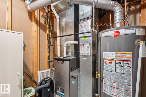 Lennox furnace and Rheem water heater installed - 5131 152A Avenue, Edmonton, AB 