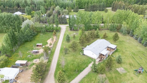 Aerial view - 209 5128 Highway 18, Rural Barrhead County, AB 