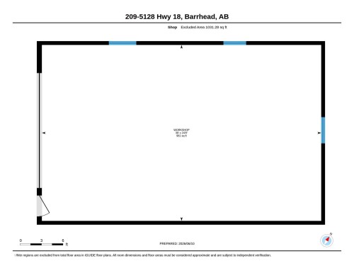 Floor plan - 209 5128 Highway 18, Rural Barrhead County, AB 