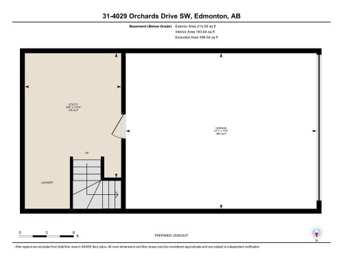 Floor plan - 31 4029 Orchards Drive, Edmonton, AB 