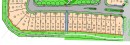 Site Plan. Illustrating property divisions and pedestrian access within a block - 130 Edgewater Circle, Leduc, AB 