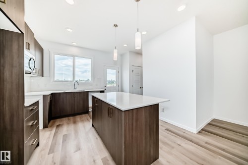 6407 63 Street, Beaumont, AB - Indoor Photo Showing Kitchen With Upgraded Kitchen