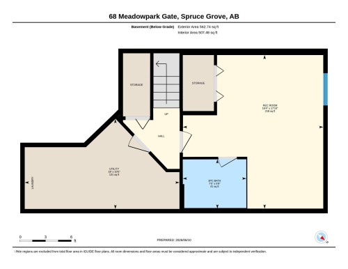 Floor plan - 68 Meadowpark Gate, Spruce Grove, AB 