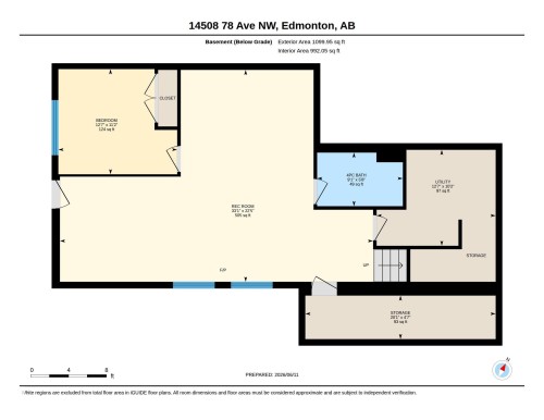 Floor plan - 14508 78 Avenue, Edmonton, AB 