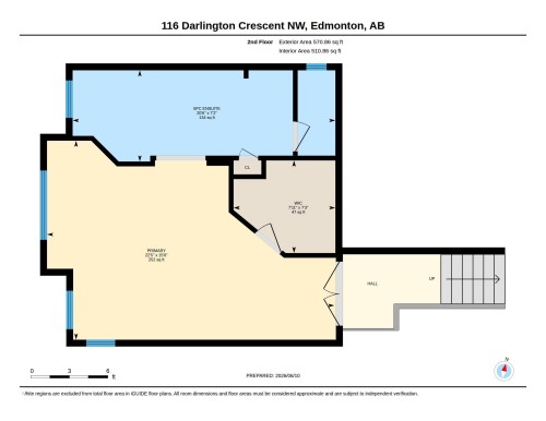 Floor plan - 116 Darlington Crescent, Edmonton, AB 
