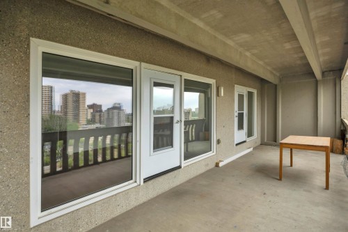 1907 9918 101 Street, Edmonton, AB - Outdoor With Balcony
