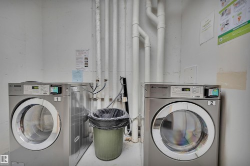 1907 9918 101 Street, Edmonton, AB - Indoor Photo Showing Laundry Room