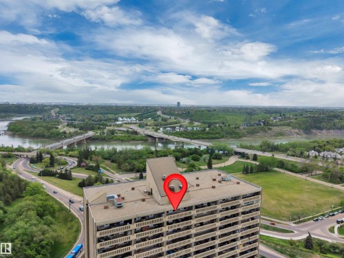 1907 9918 101 Street, Edmonton, AB - Outdoor With View