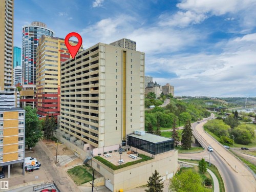1907 9918 101 Street, Edmonton, AB - Outdoor With Balcony With Facade