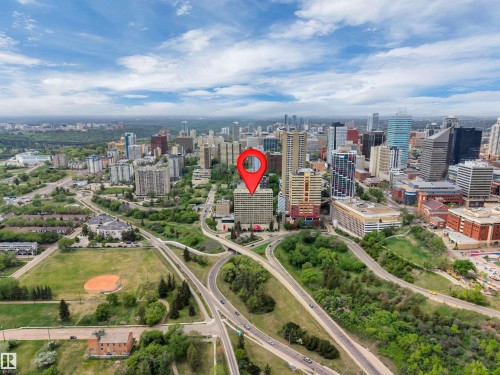 1907 9918 101 Street, Edmonton, AB - Outdoor With View