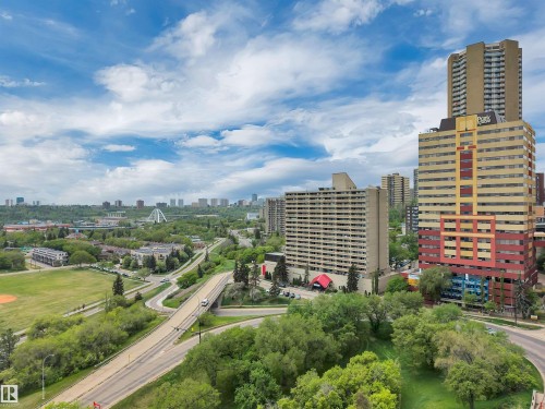 1907 9918 101 Street, Edmonton, AB - Outdoor With View