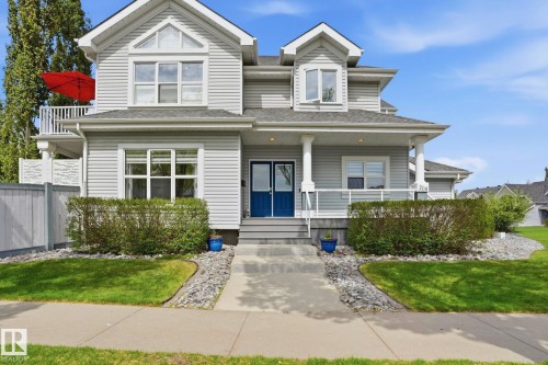 204 Sheppard Court, Edmonton, AB - Outdoor With Deck Patio Veranda With Facade