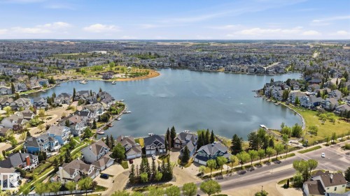 204 Sheppard Court, Edmonton, AB - Outdoor With Body Of Water With View