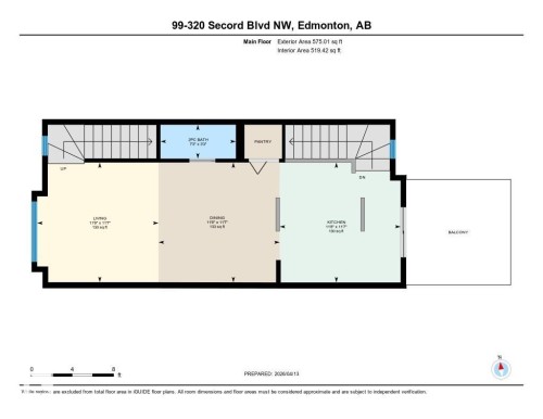 Floor plan - 320 Secord Boulevard, Edmonton, AB - Other