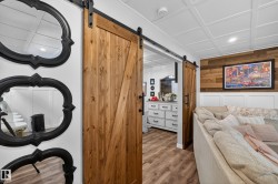 Wood-finish flooring throughout - 