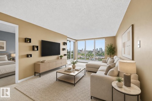 Virtually Staged - 1101 10149 Saskatchewan Drive, Edmonton, AB 