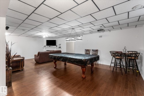 Game room - 18 Woodbend Way, Fort Saskatchewan, AB 