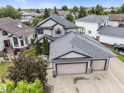 Aerial view - 18 Woodbend Way, Fort Saskatchewan, AB 