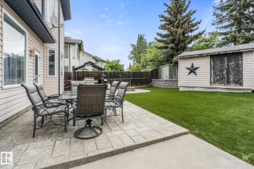 Patio terrace - 18 Woodbend Way, Fort Saskatchewan, AB 