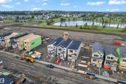 Aerial view - 4213 63 Street, Beaumont, AB 
