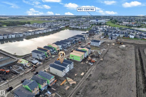 Aerial view - 4213 63 Street, Beaumont, AB 