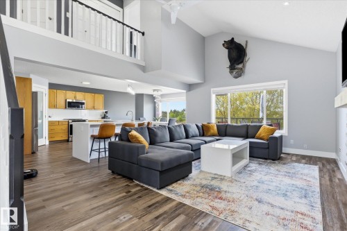 3948 42 Street, Edmonton, AB - Indoor Photo Showing Living Room