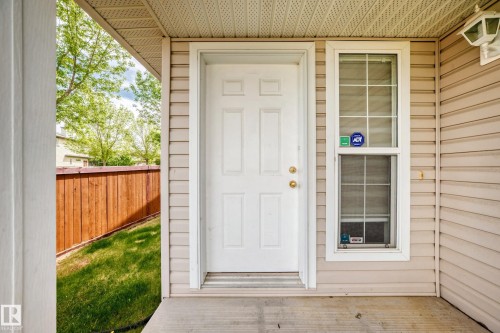 Exterior entry - 3711 22A St, Edmonton, AB 