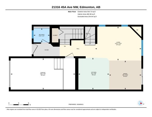 Floor plan - 21316 45A Avenue Nw, Edmonton, AB 