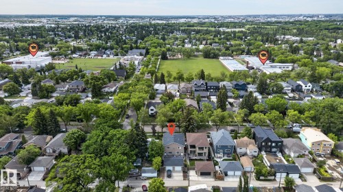 Aerial view - 8506 80 Avenue, Edmonton, AB 