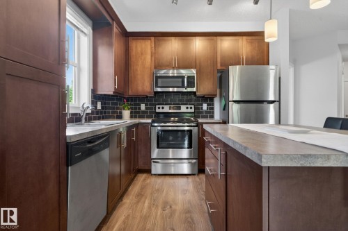 104 2588 Anderson Way, Edmonton, AB - Indoor Photo Showing Kitchen With Stainless Steel Kitchen