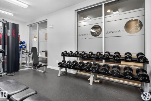 104 2588 Anderson Way, Edmonton, AB - Indoor Photo Showing Gym Room