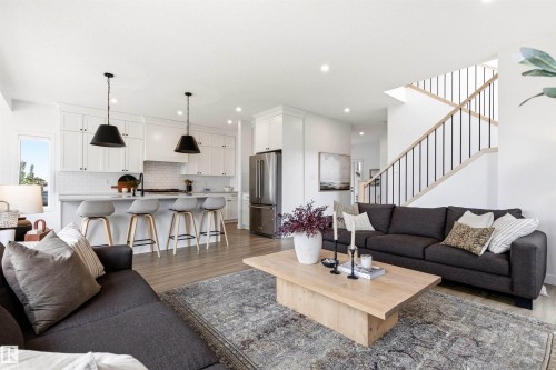 2243 Donaghey Way, Edmonton, AB - Indoor Photo Showing Living Room