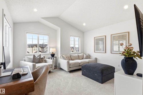 2243 Donaghey Way, Edmonton, AB - Indoor Photo Showing Living Room