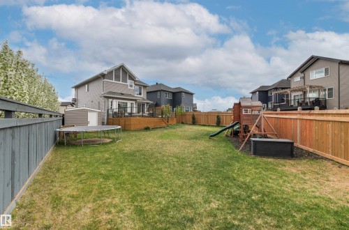 2243 Donaghey Way, Edmonton, AB - Outdoor With Deck Patio Veranda With Backyard