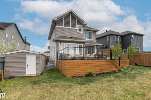 2243 Donaghey Way, Edmonton, AB - Outdoor With Deck Patio Veranda