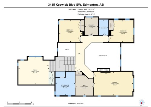 Floor plan - 3435 Keswick Boulevard, Edmonton, AB 