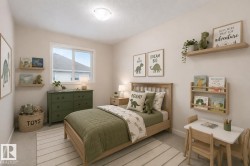 Neutral-toned room featuring light beige walls and a window with white trim - 