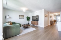 Living room, open to the kitchen and dining areas - 