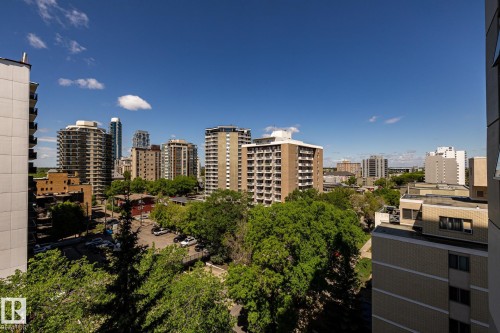 This desireable neighbourhood features abundant mature trees and great walking areas - 807 10011 116 Street, Edmonton, AB 
