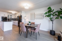 Dining area, which sits beside the patio doors - 