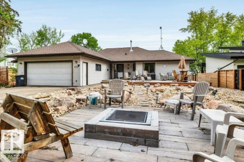 Aerial view from the lake side - 275 Poplar Crescent, Rural Wetaskiwin County, AB - Outdoor