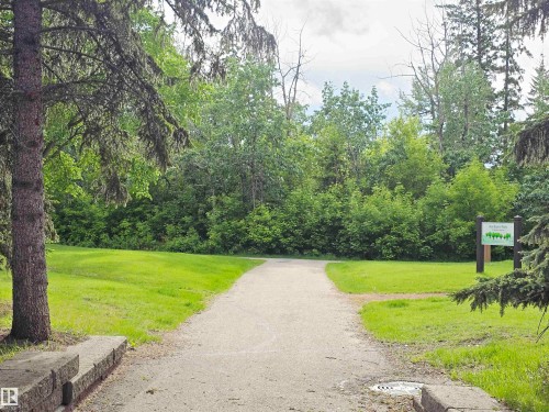 Entry into the Herritage Grove Park trail system is across the street. - 66 Miller Avenue, Spruce Grove, AB 