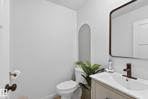 2 piece main level bathroom - 9 Millgrove Drive, Spruce Grove, AB 