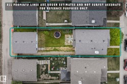 Aerial Boundary Map. Illustrating property lines as rough estimates for informational purposes only - 