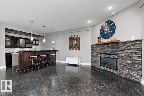 18407 Twp Rd 500, Rural Beaver County, AB - Indoor Photo Showing Living Room With Fireplace