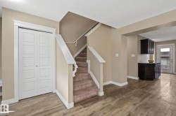 Wood-finish flooring throughout the main level - 