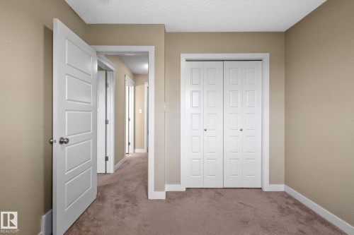 Neutral-toned walls complement the brown carpet flooring - 12809 203A, Edmonton, AB 