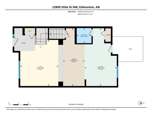 Floor plan - 12809 203A, Edmonton, AB 
