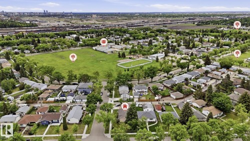 Aerial view - 13008 105 Street Nw, Edmonton, AB 