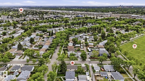 Aerial view - 13008 105 Street Nw, Edmonton, AB 